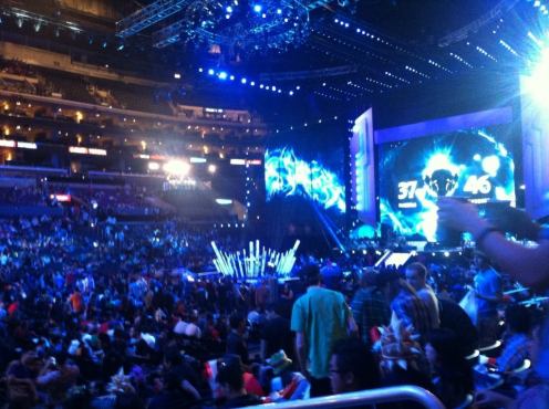 A picture I took from the League of Legends Season 3 World Championships